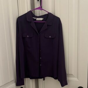 Elegant Purple Women's Blazer
